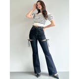 クルーネックハーフスリーブニットカーデ | RESEXXY | 詳細画像23 