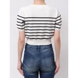 クルーネックハーフスリーブニットカーデ | RESEXXY | 詳細画像34 