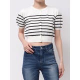 クルーネックハーフスリーブニットカーデ | RESEXXY | 詳細画像47 