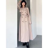 ベージュ | 2WAY セパレートフレアトレンチコート | RESEXXY