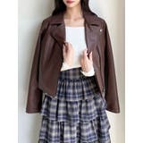 フェイクレザーライダースジャケット | RESEXXY | 詳細画像30 