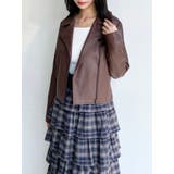 フェイクレザーライダースジャケット | RESEXXY | 詳細画像31 