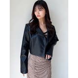 フェイクレザーライダースジャケット | RESEXXY | 詳細画像7 