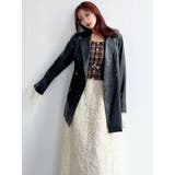 カフスレースフェイクレザージャケット | RESEXXY | 詳細画像23 