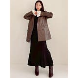 カフスレースフェイクレザージャケット | RESEXXY | 詳細画像4 