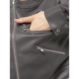 シアースリーブ合皮ブルゾン | RESEXXY | 詳細画像27 