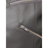 シアースリーブ合皮ブルゾン | RESEXXY | 詳細画像35 