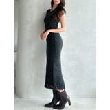 フリンジニットワンピース【セットアップ着用可能】 | RESEXXY | 詳細画像1 