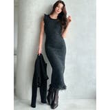 フリンジニットワンピース【セットアップ着用可能】 | RESEXXY | 詳細画像12 