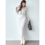 フリンジニットワンピース【セットアップ着用可能】 | RESEXXY | 詳細画像6 