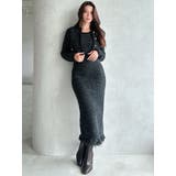 フリンジニットワンピース【セットアップ着用可能】 | RESEXXY | 詳細画像9 