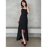 バイカラーアシンメトリーキャミワンピース | RESEXXY | 詳細画像11