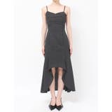 バイカラーアシンメトリーキャミワンピース | RESEXXY | 詳細画像24