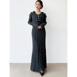 アンサンブルレースニットワンピース | RESEXXY | 詳細画像2 