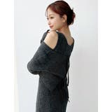 アンサンブルレースニットワンピース | RESEXXY | 詳細画像6 