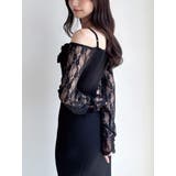 レースモチーフドッキンクニットワンピース | RESEXXY | 詳細画像1 