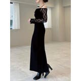 レースモチーフドッキンクニットワンピース | RESEXXY | 詳細画像16 