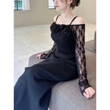 レースモチーフドッキンクニットワンピース | RESEXXY | 詳細画像19 