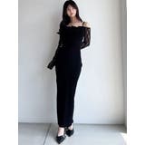 レースモチーフドッキンクニットワンピース | RESEXXY | 詳細画像21 