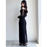 レースモチーフドッキンクニットワンピース | RESEXXY | 詳細画像22 