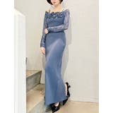 レースモチーフドッキンクニットワンピース | RESEXXY | 詳細画像6 