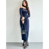 チョーカーベロアナローワンピース | RESEXXY | 詳細画像11 