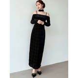 チョーカーベロアナローワンピース | RESEXXY | 詳細画像7 