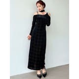 チョーカーベロアナローワンピース | RESEXXY | 詳細画像8 