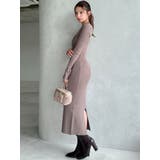 フロントクロスニットワンピース | RESEXXY | 詳細画像17 