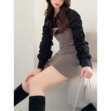 ブラウン | タイトベアミニワンピース | RESEXXY