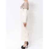 【骨格ストレート向け】バイカラーニットワンピース | RESEXXY | 詳細画像25 