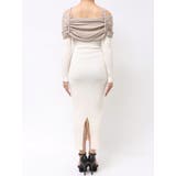 【骨格ストレート向け】バイカラーニットワンピース | RESEXXY | 詳細画像26 