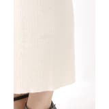 【骨格ストレート向け】バイカラーニットワンピース | RESEXXY | 詳細画像29 