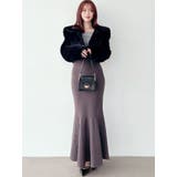 【骨格ウェーブ向け】ドッキングオフショルリボンワンピース | RESEXXY | 詳細画像11 