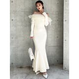 【骨格ウェーブ向け】ドッキングオフショルリボンワンピース | RESEXXY | 詳細画像13 