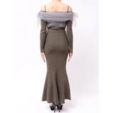 【骨格ウェーブ向け】ドッキングオフショルリボンワンピース | RESEXXY | 詳細画像30 