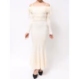 【骨格ウェーブ向け】ドッキングオフショルリボンワンピース | RESEXXY | 詳細画像39 