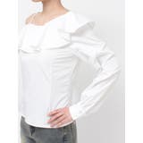 アシンメトリーラッフルブラウス | RESEXXY | 詳細画像19 