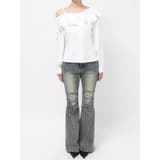 アシンメトリーラッフルブラウス | RESEXXY | 詳細画像22 