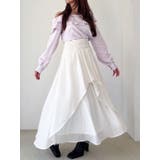 アシンメトリーラッフルブラウス | RESEXXY | 詳細画像9 