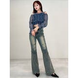 ギャザーベロアペプラムブラウス | RESEXXY | 詳細画像12 