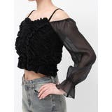 ギャザーベロアペプラムブラウス | RESEXXY | 詳細画像31 