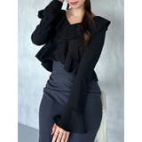 ブラック | ラッフルブラウス | RESEXXY