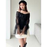 チョーカーリボンチュニックブラウス | RESEXXY | 詳細画像11 