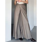 モカ | フロントラップスーパーワイドパンツ | RESEXXY