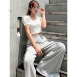 サイドリボンスウェットワイドパンツ | RESEXXY | 詳細画像6 