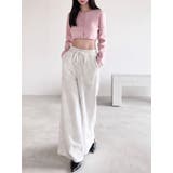 ワイドレッグスウェットパンツ【セットアップ着用可能】 | RESEXXY | 詳細画像10 