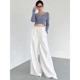 ワイドレッグスウェットパンツ【セットアップ着用可能】 | RESEXXY | 詳細画像20 