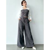 ワイドレッグスウェットパンツ【セットアップ着用可能】 | RESEXXY | 詳細画像4 