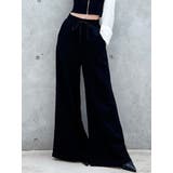 ブラック | ワイドレッグスウェットパンツ【セットアップ着用可能】 | RESEXXY